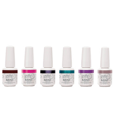 Gelish Mini Intergalactic 9 mL Soak Off Gel Nail Polish, 6 Pack (Open Box)