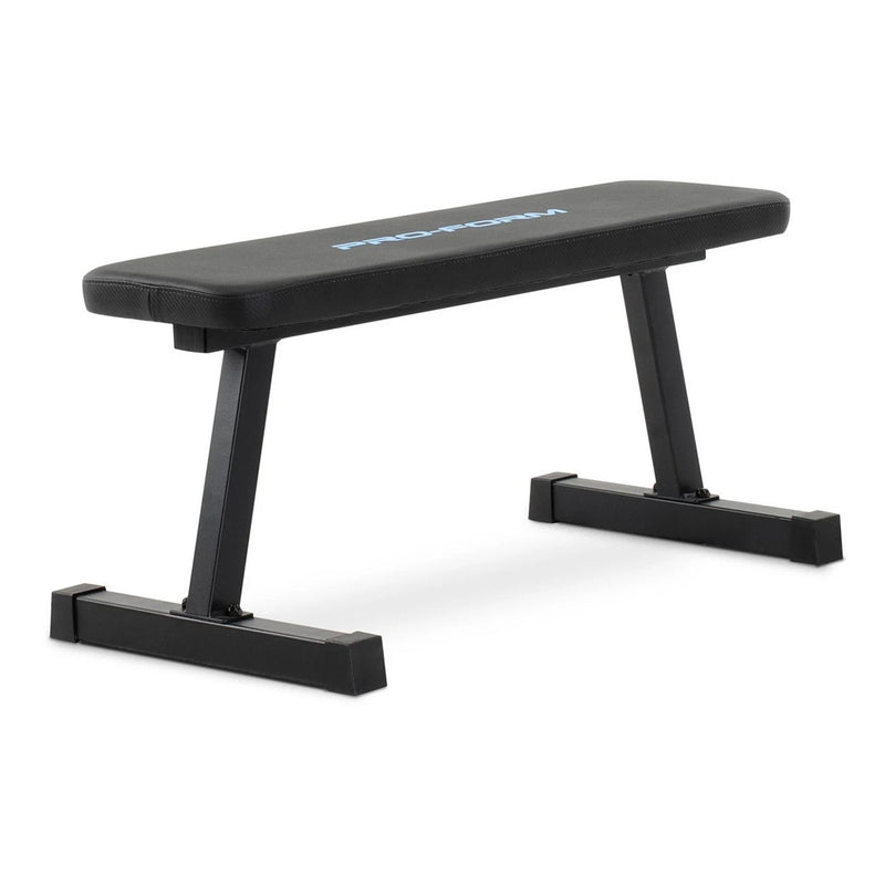 ProForm Sport XT Flat Workout Bench, For Strength and Weight Training, Steel