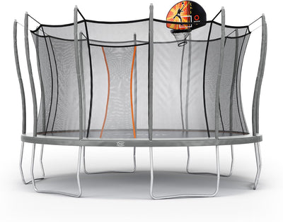 XL Ultra Box A + XL Ultra Box B + XL Ultra Box C + XL Ultra Box D + XL Ultra Box E + Vuly Trampolines Basketball Set with Backboard, Hoop, Basketball, and Air Pump + Basketball Set Adapter (Ultra) - VMInnovations