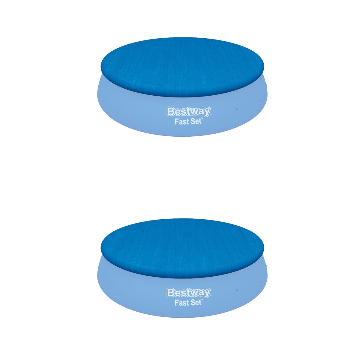 Bestway Flowclear Fast Set Pool Debris Cover for 15 Foot Round Pools (2 Pack)