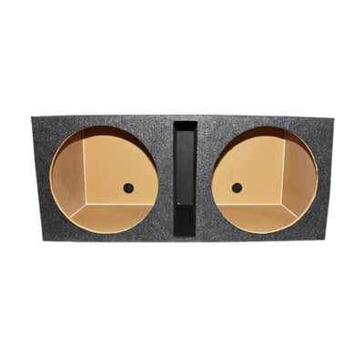 Q Power QBASS Dual 15-Inch Vented MDF Subwoofer Box 2 Speakers Enclosure (Used) - VMInnovations