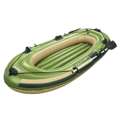 Bestway Hydro Force Voyager 300 Inflatable Raft And Aluminum Oars (Open Box)