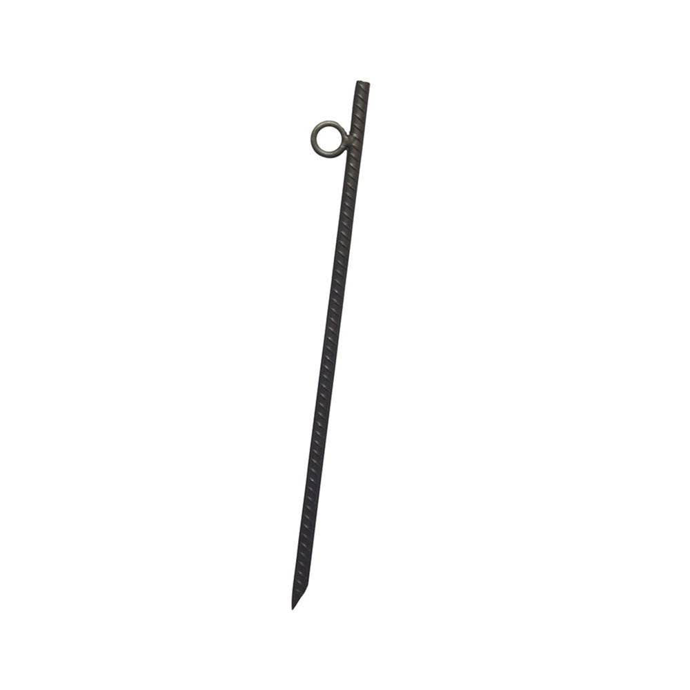 Yard Tuff Grip Rebar 18 Inch Steel Durable Tent Canopy Ground Stakes (120 Pack)