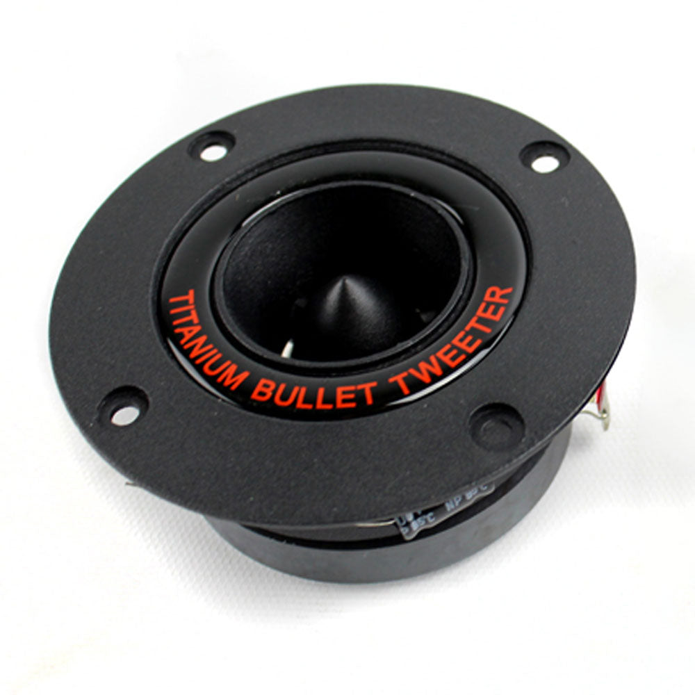 Pyramid TW18BK 3.25" 300W Pro Horn Car Audio Speaker Titanium Tweeter (Used) - VMInnovations