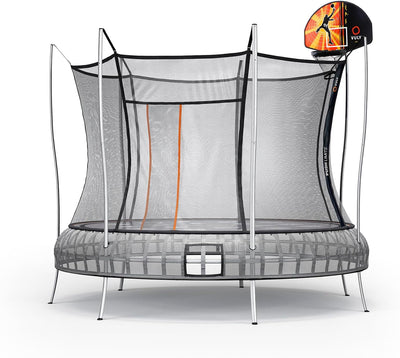 L Thunder Box A + L Thunder Box B + L Thunder Box C + L Thunder Box D + L Thunder Box E + L Thunder Box F + Vuly Trampolines Basketball Set with Backboard, Hoop, Basketball, and Air Pump