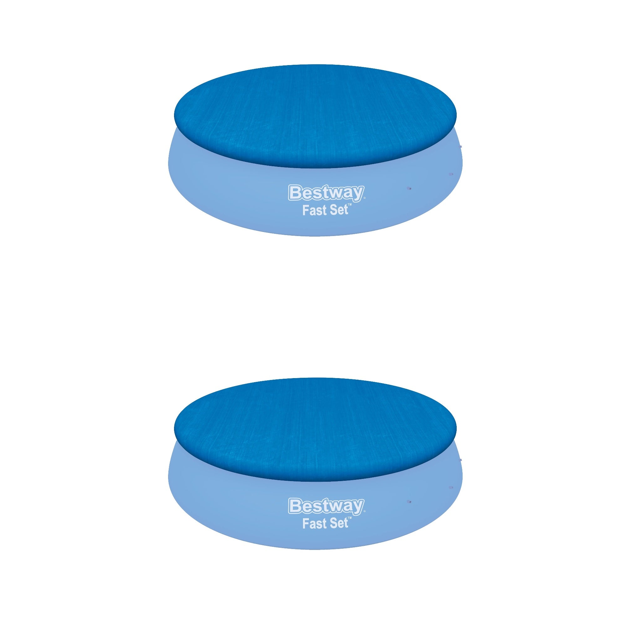 Bestway Flowclear Fast Set Pool Debris Cover for 15 Foot Round Pools (2 Pack)