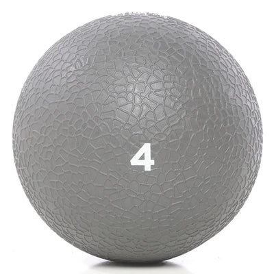 Power Systems Slam Exercise Ball Prime Training Weight, 4 LBs, Gray (Open Box)