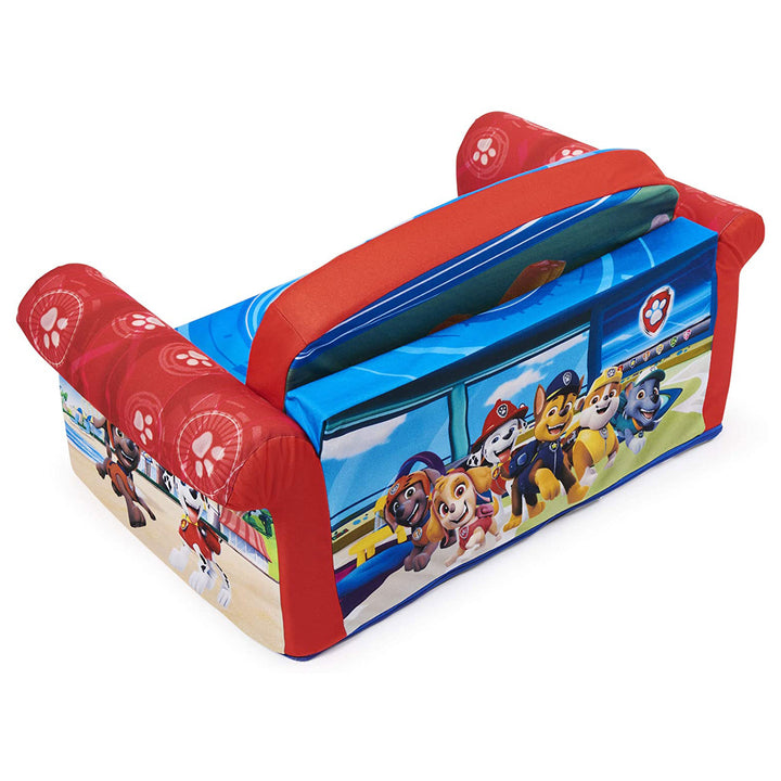 Marshmallow Furniture 2 Pack Kids 2-in-1 Flip Open Foam Sofa Bed, Paw Patrol