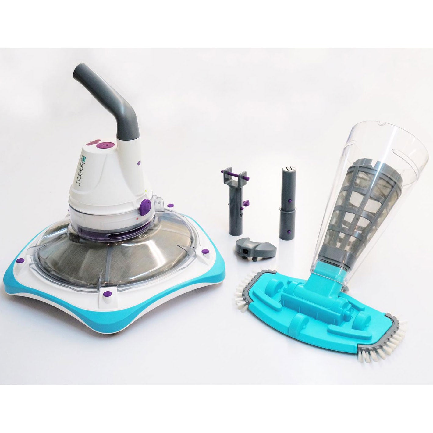 Kokido Telsa 85 Rechargeable Handheld Electric Pool Vacuum Set (Used)