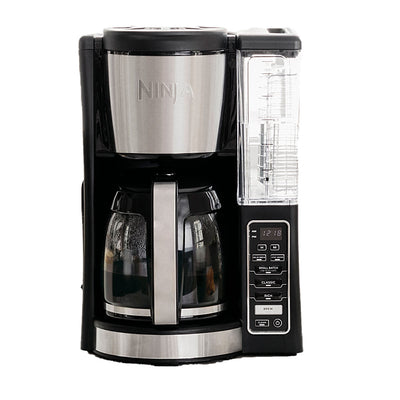 Ninja 12 Cup Programmable Coffee Maker, Black (Certified Refurbished) (Open Box)