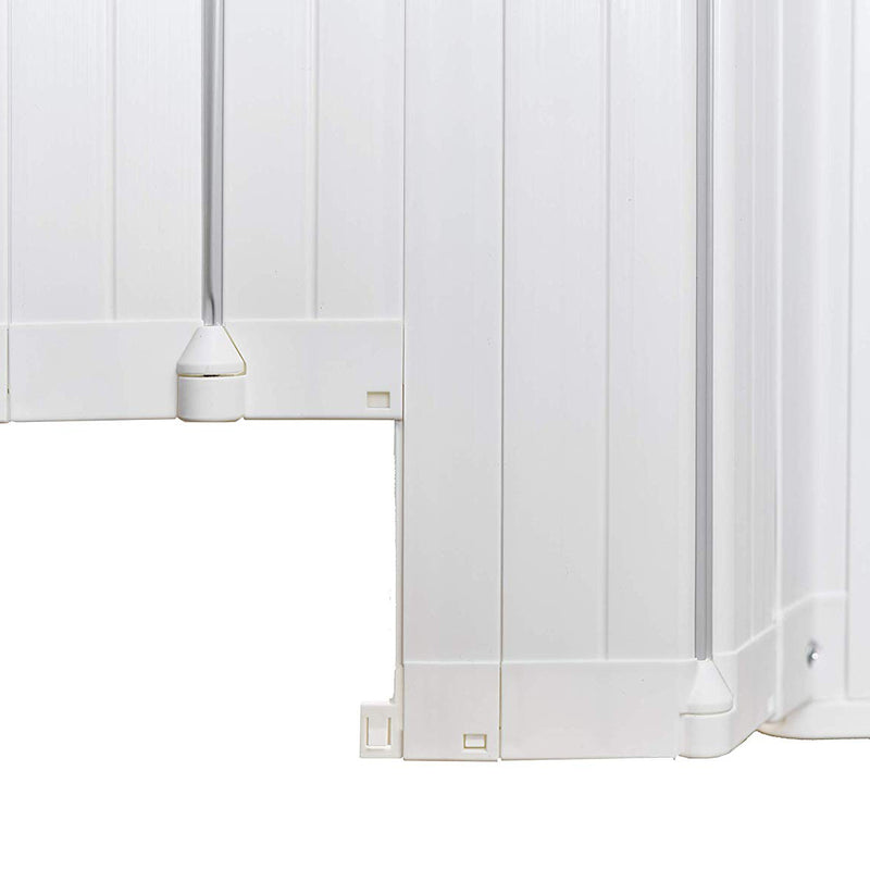 BabyDan Extend A Guard 9.5" Safety Baby Gate Extension, White(Open Box) (2 Pack)