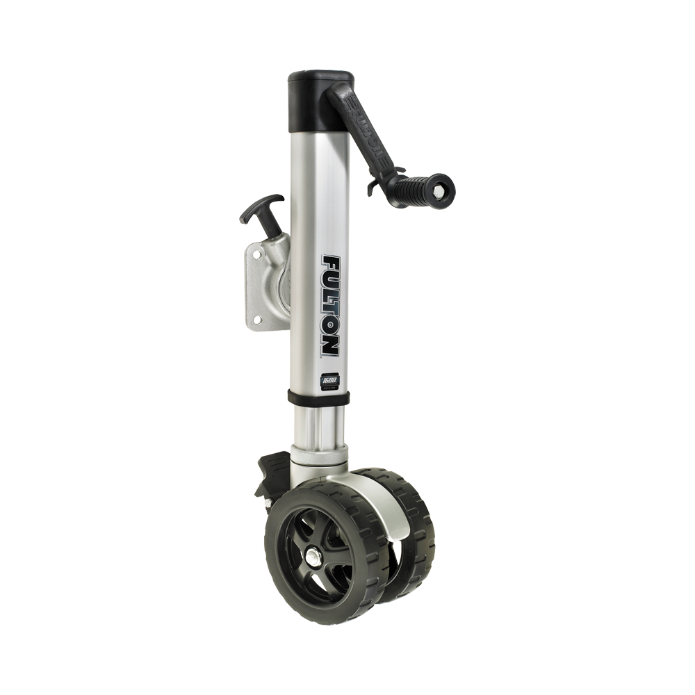 Fulton 1,600 Pound Bolt/Weld On F2 Trailer Tongue Jack, Twin Track (Open Box) - VMInnovations