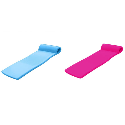 Texas Recreation  70" Foam Raft Pool Float & 1.75" Pool Foam Floating Mattress - VMInnovations