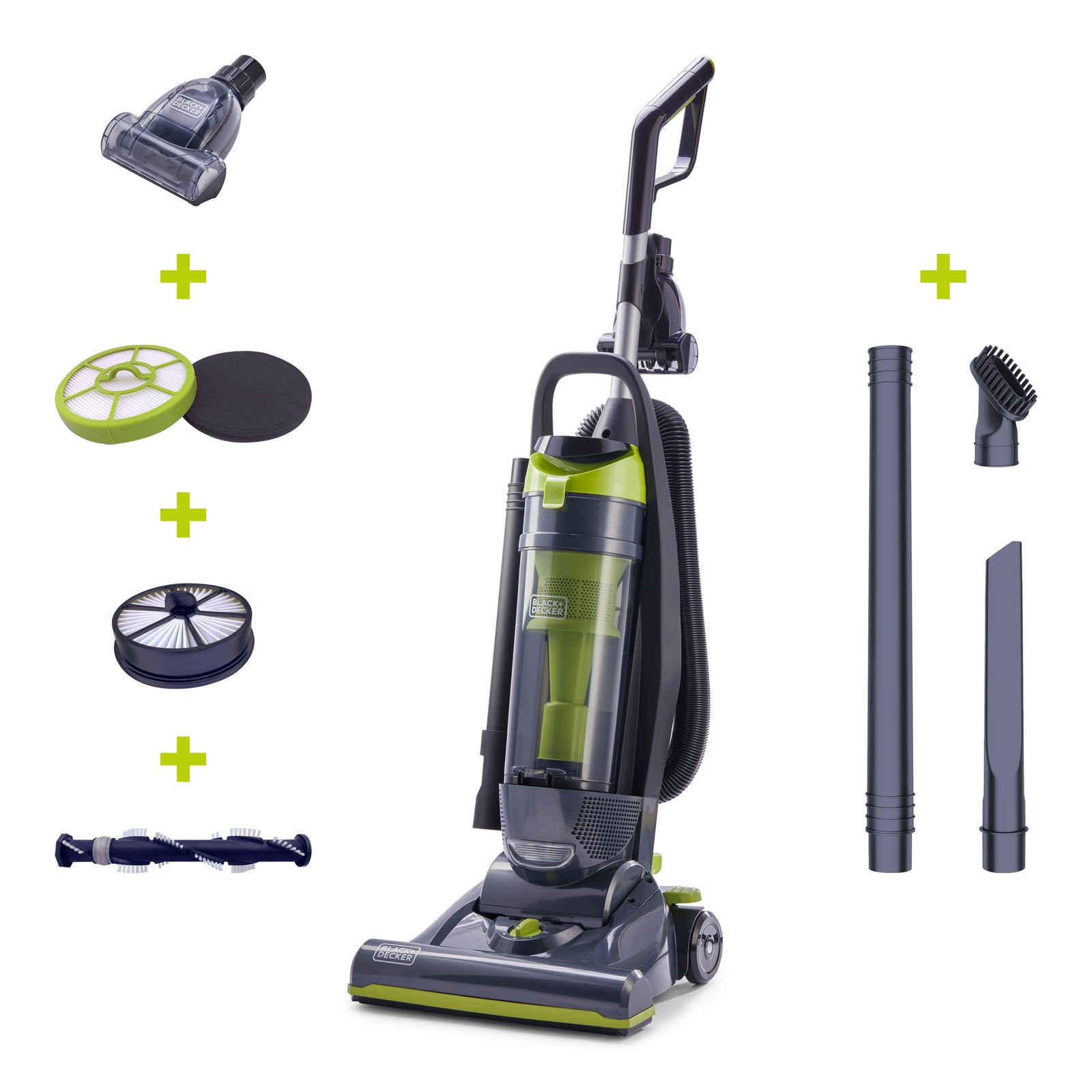 Black and Decker Corded Bagless Upright Pet Vacuum with HEPA Filter (Used) - VMInnovations