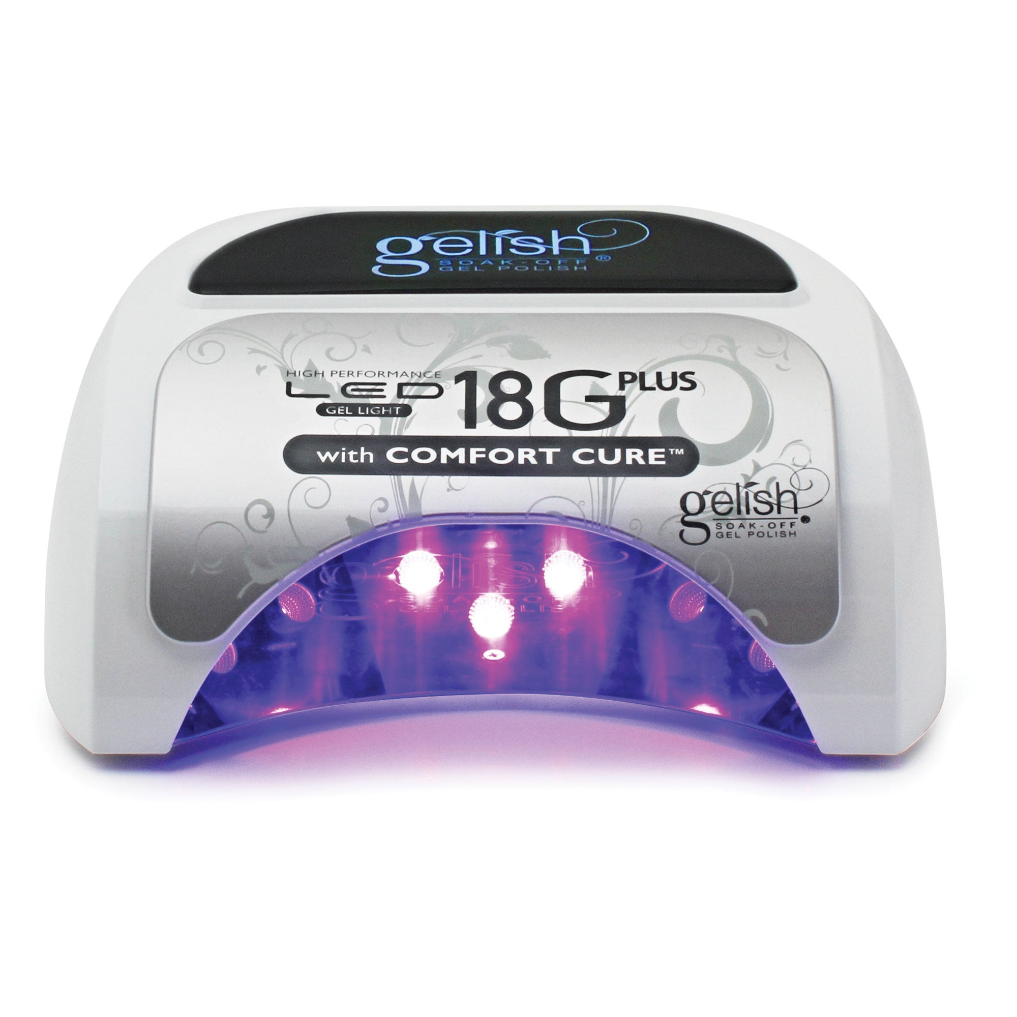 Gelish Complete Manicure Kit w/ LED Curing Light, Terrific Trio & Midnight Set