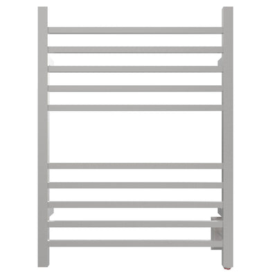 Amba Radiant 10 Bar Hardwired Square Heated Double Towel Warmer, Brushed (Used)