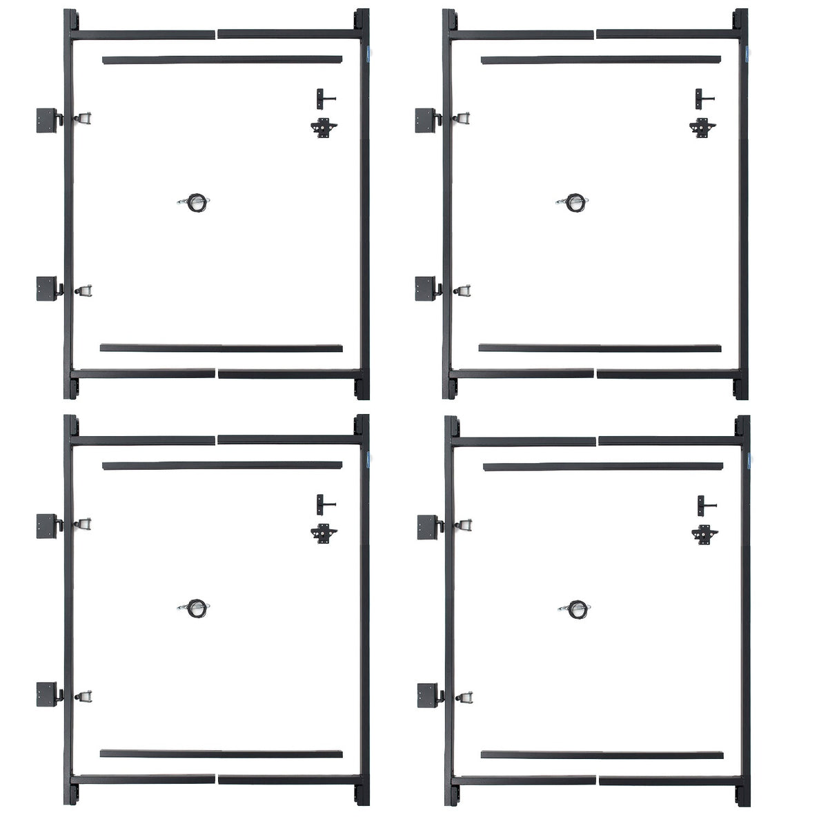 Adjust-A-Gate Steel Frame Gate Kit, 36"-60" Wide Opening Up To 5' High (4 Pack)