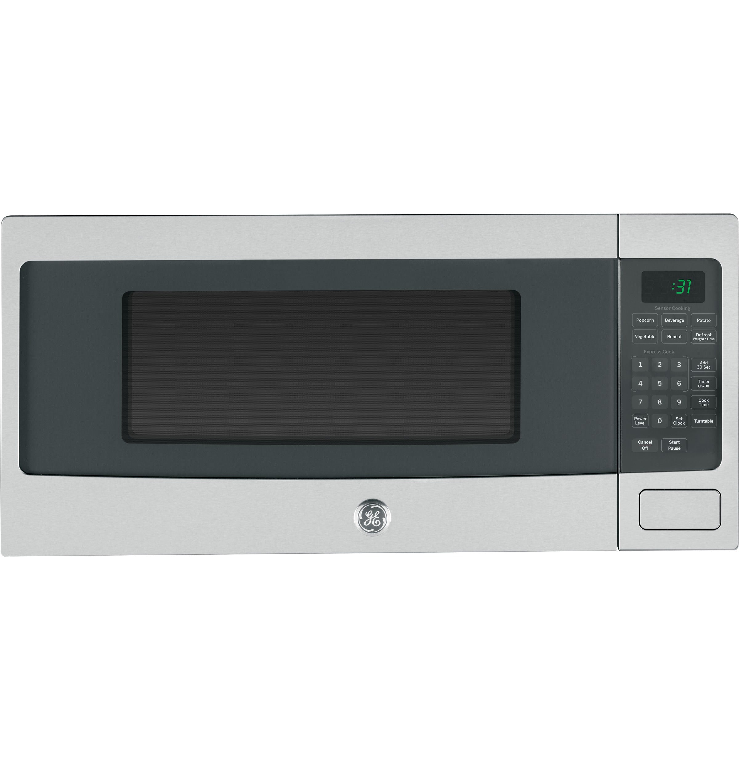 GE PEM31SFSS Profile 1.1 Cu. Ft. Countertop Microwave (Refurbished) (Used)