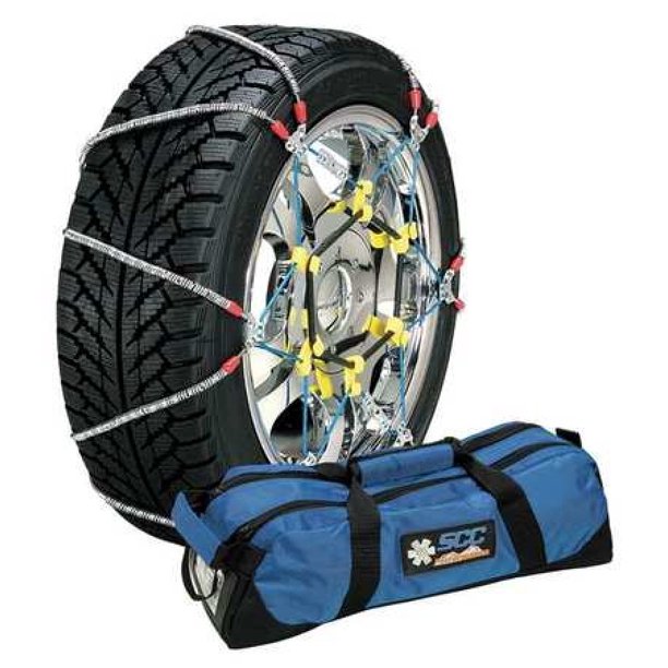 Security Chain SZ492 Super Z6 Car Truck Snow Radial Cable Tire Chain, 4 Pack