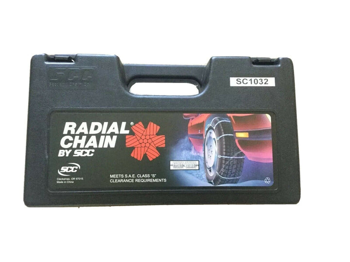 Radial Chain 1032 Cable Traction Grip Tire Snow Passenger Car Chain Set, Pair - VMInnovations