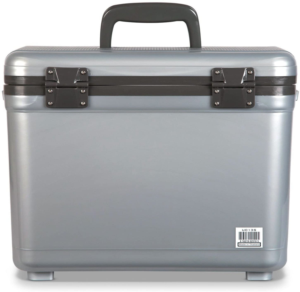 Engel 13 Qt Compact Ultimate Leak Proof Outdoor Box Cooler, Silver (For Parts)