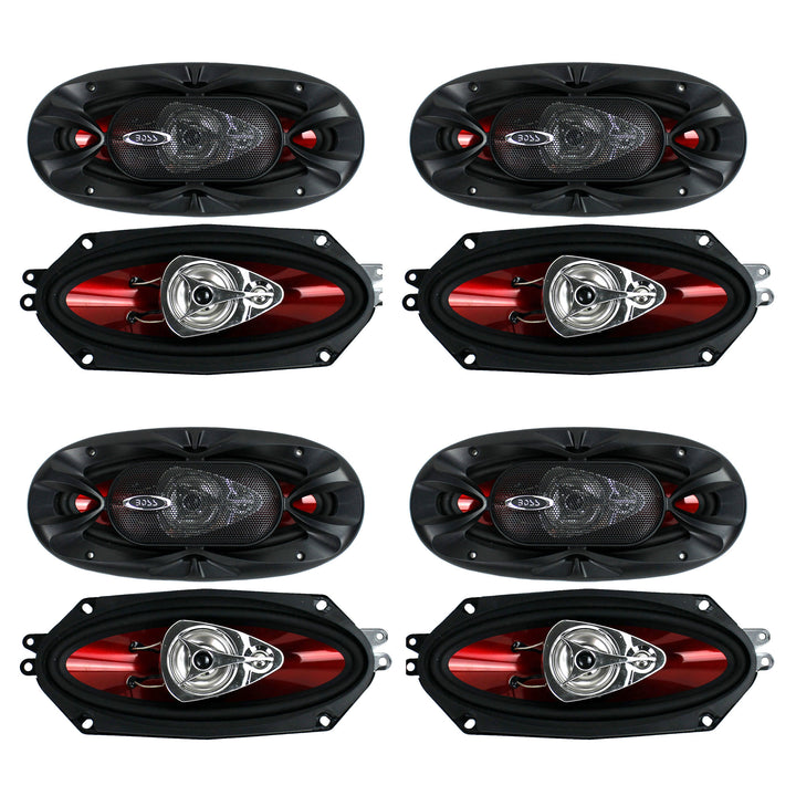 BOSS Audio 4x10 3-Way 400W Full-Range Chaos Exxtreme Car Audio Speakers (4 Pair) - VMInnovations