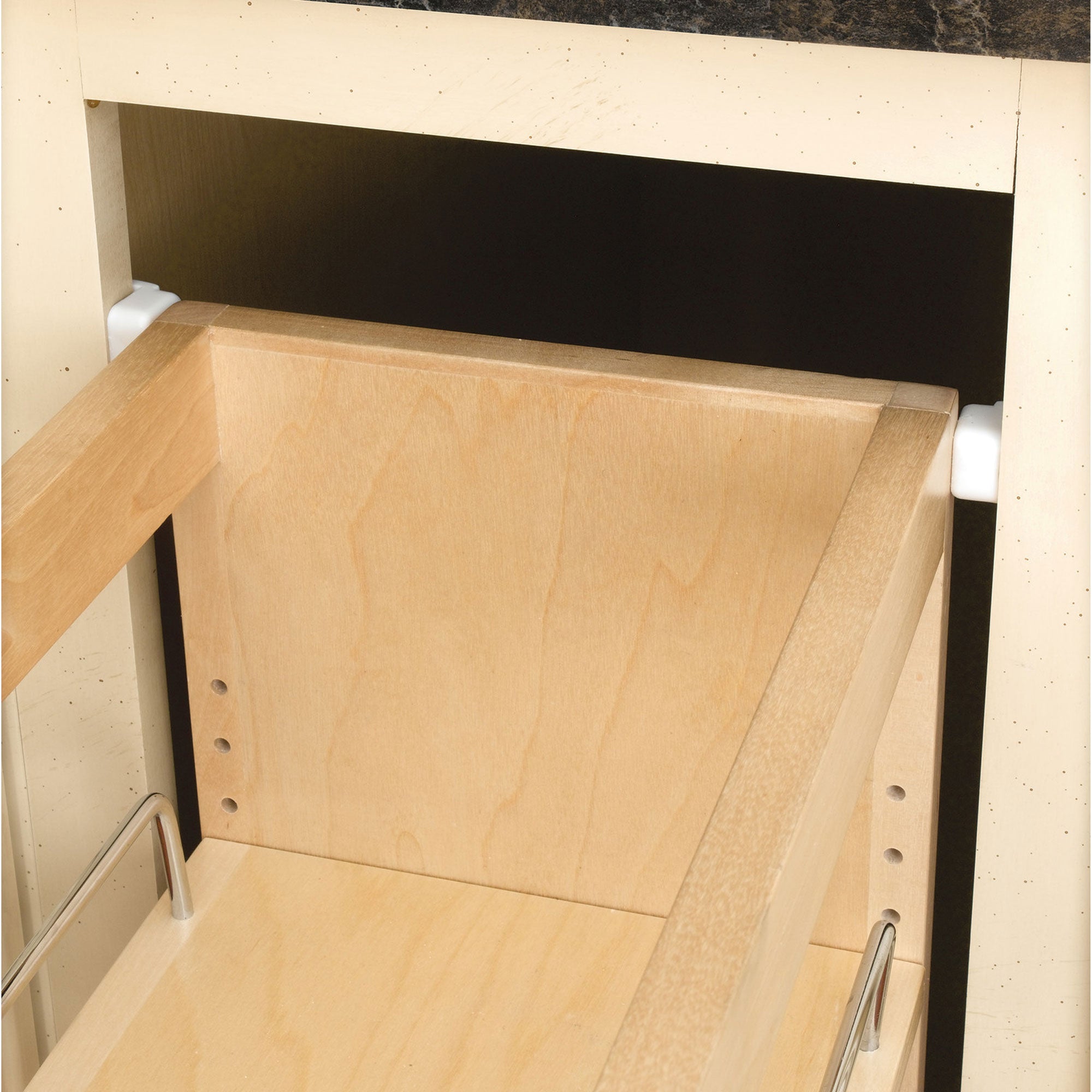 Rev-A-Shelf 448-BC-5C 5" Pullout Cabinet Organizer Rack (Certified Refurbished)