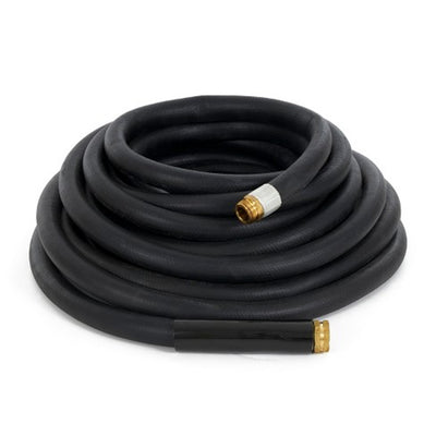 Apache 100ft Industrial Rubber Garden Water Hose with Brass Fittings (For Parts)