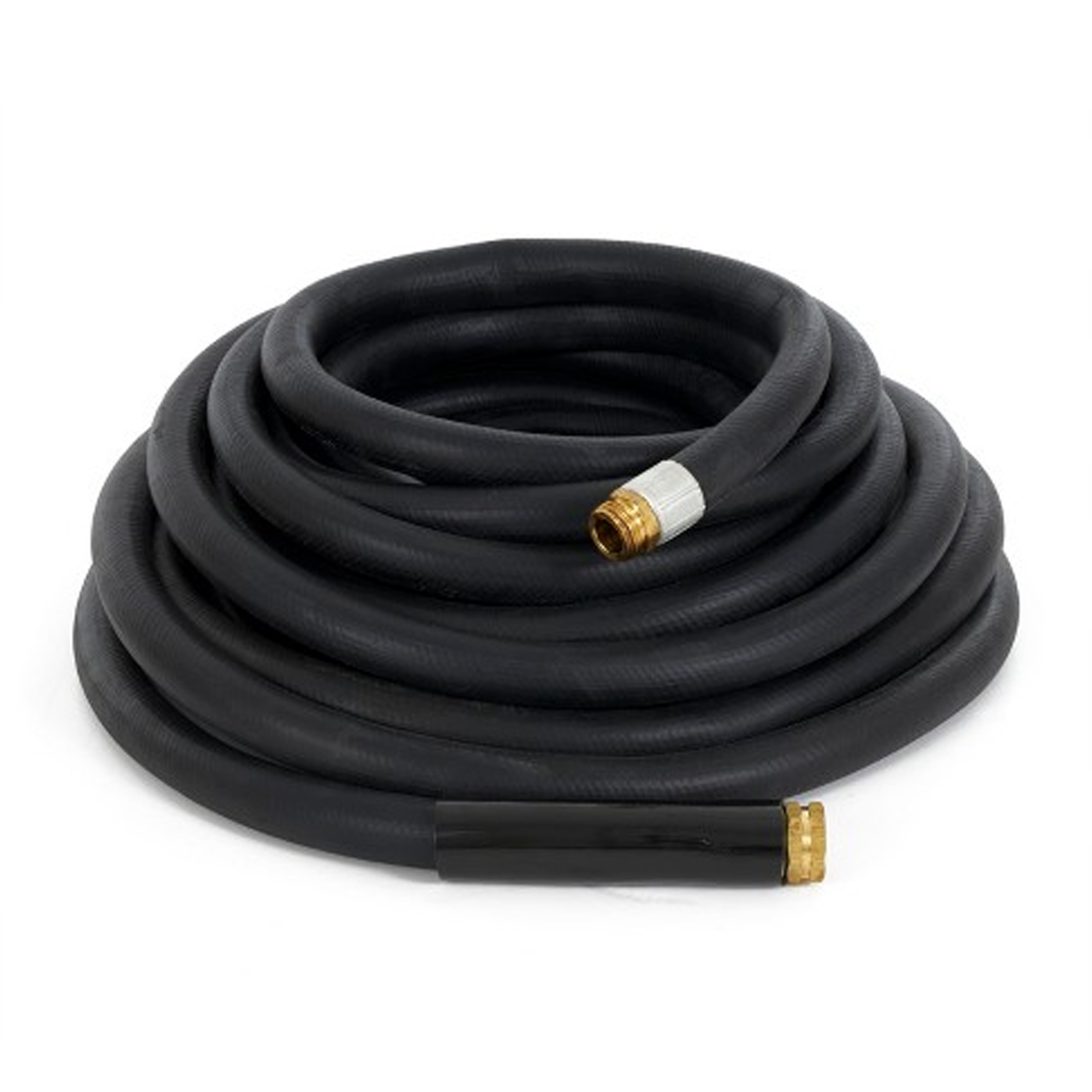 Apache 100 Ft Industrial Rubber Garden Water Hose with Brass Fittings (Open Box)