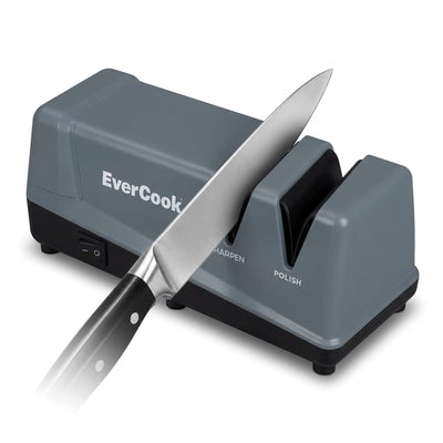 EverCook Electric Knife Sharpener, 2-Stage Ceramic Wheels, Multi-Tool Sharpening - VMInnovations
