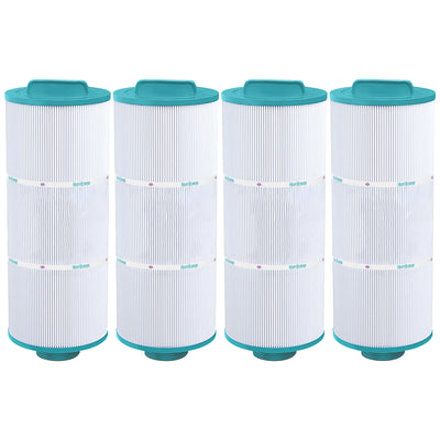 Hurricane 4 Pack HF5H502-01 Advanced Pool and Spa Filter Cartridge Replacement