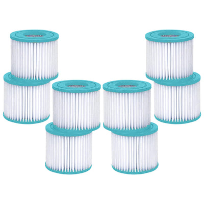 Hurricane 8 Pack HF4313-02 Advanced Pool and Spa Filter Cartridge Replacement