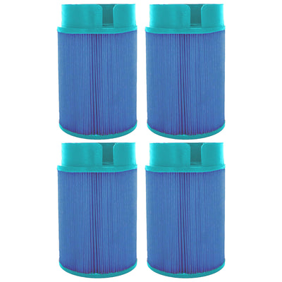 Hurricane 4 Pack HFSOFT09-01M Elite Aseptic Spa Filter Cartridge Replacement