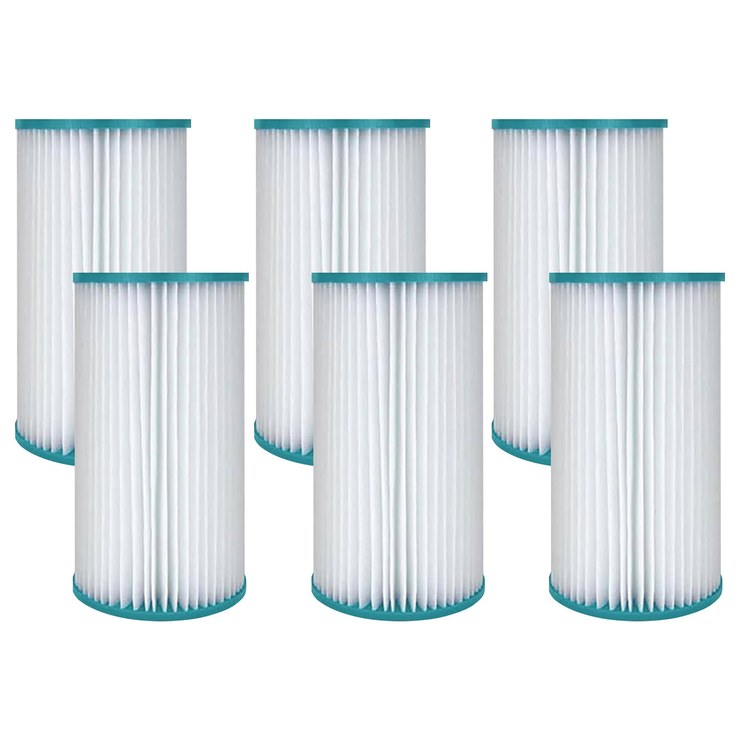 Hurricane 6 Pack HF4607-02 Advanced Pool and Spa Filter Cartridge Replacement - VMInnovations