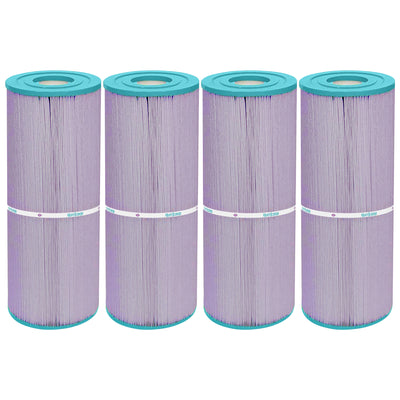 Hurricane 4 Pack HF4950-01P Platinum Purple Spa Filter Cartridge Replacement