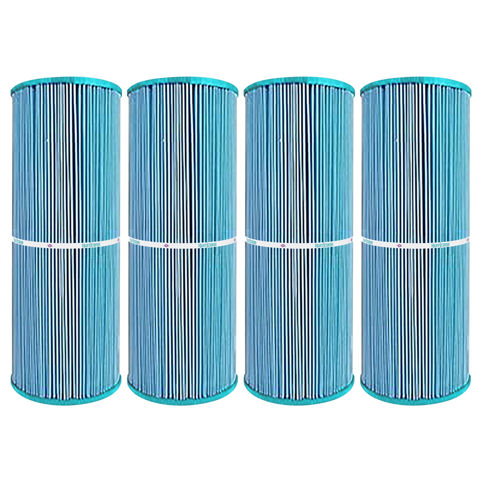 Hurricane 4 Pack HF4326-01M Elite Aseptic Pool Spa Filter Cartridge Replacement - VMInnovations