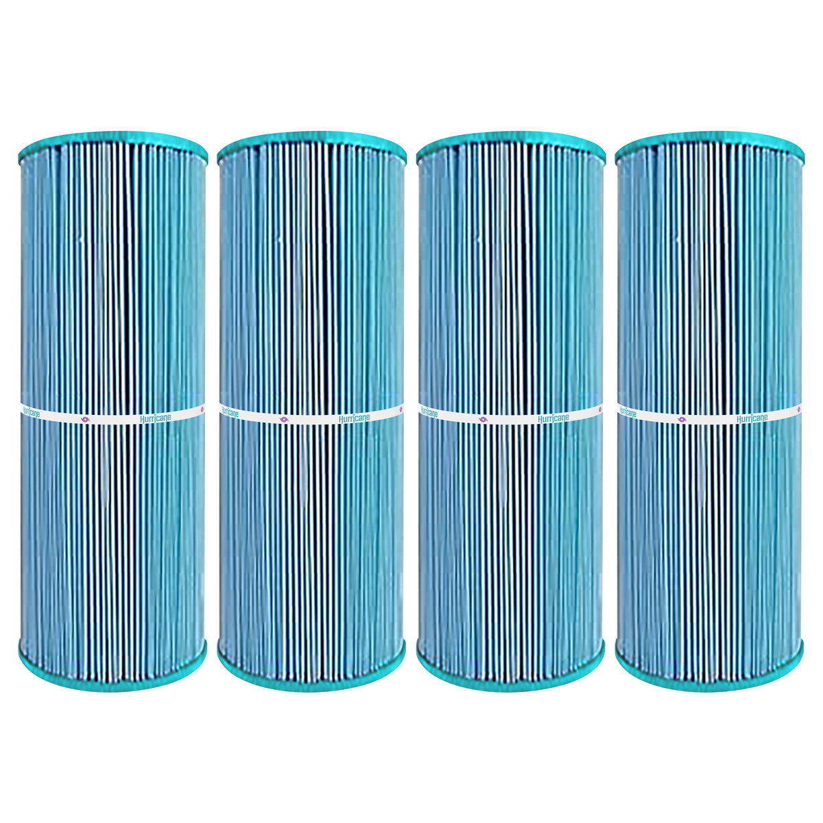 Hurricane 4 Pack HF4326-01M Elite Aseptic Pool Spa Filter Cartridge Replacement
