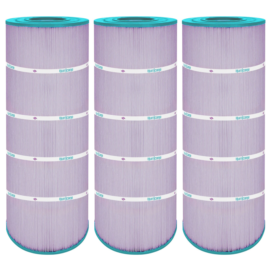 Hurricane 3 Pack HF8316-01P Platinum Purple Pool Filter Cartridge Replacement