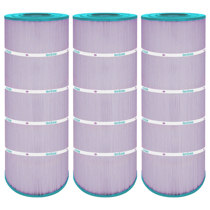 Hurricane 3 Pack HF8316-01P Platinum Purple Pool Filter Cartridge Replacement