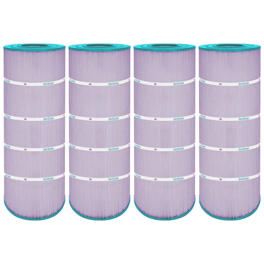 Hurricane 4 Pack HF8316-01P Platinum Purple Pool Filter Cartridge Replacement - VMInnovations