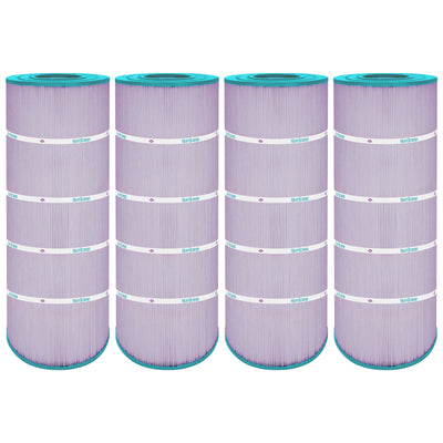 Hurricane 4 Pack HF8316-01P Platinum Purple Pool Filter Cartridge Replacement