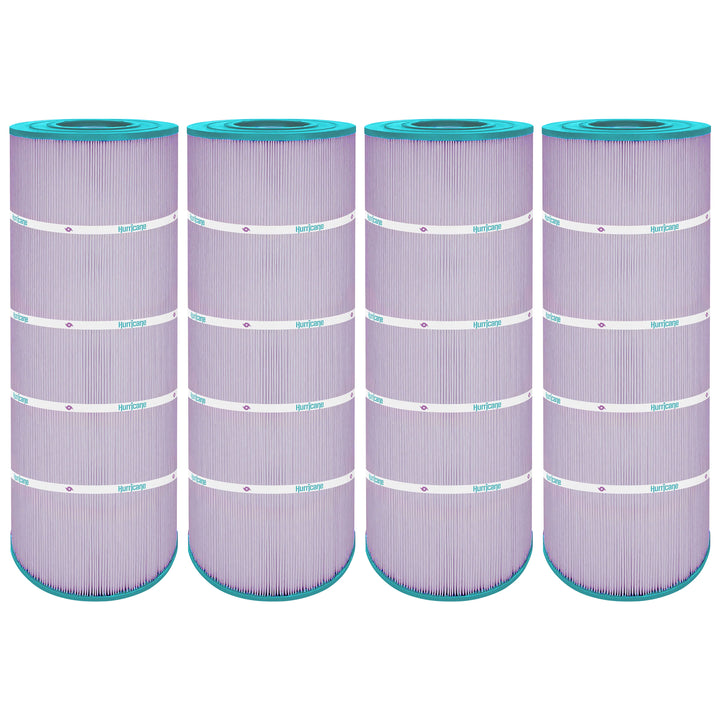 Hurricane 4 Pack HF8316-01P Platinum Purple Pool Filter Cartridge Replacement - VMInnovations