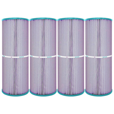 Hurricane 4 Pack HF5374-01P Platinum Purple Spa Filter Cartridge Replacement