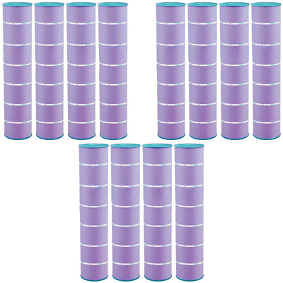 Hurricane 12 Pack HF7494-04P Purple Platinum Pool Filter Cartridge Replacement