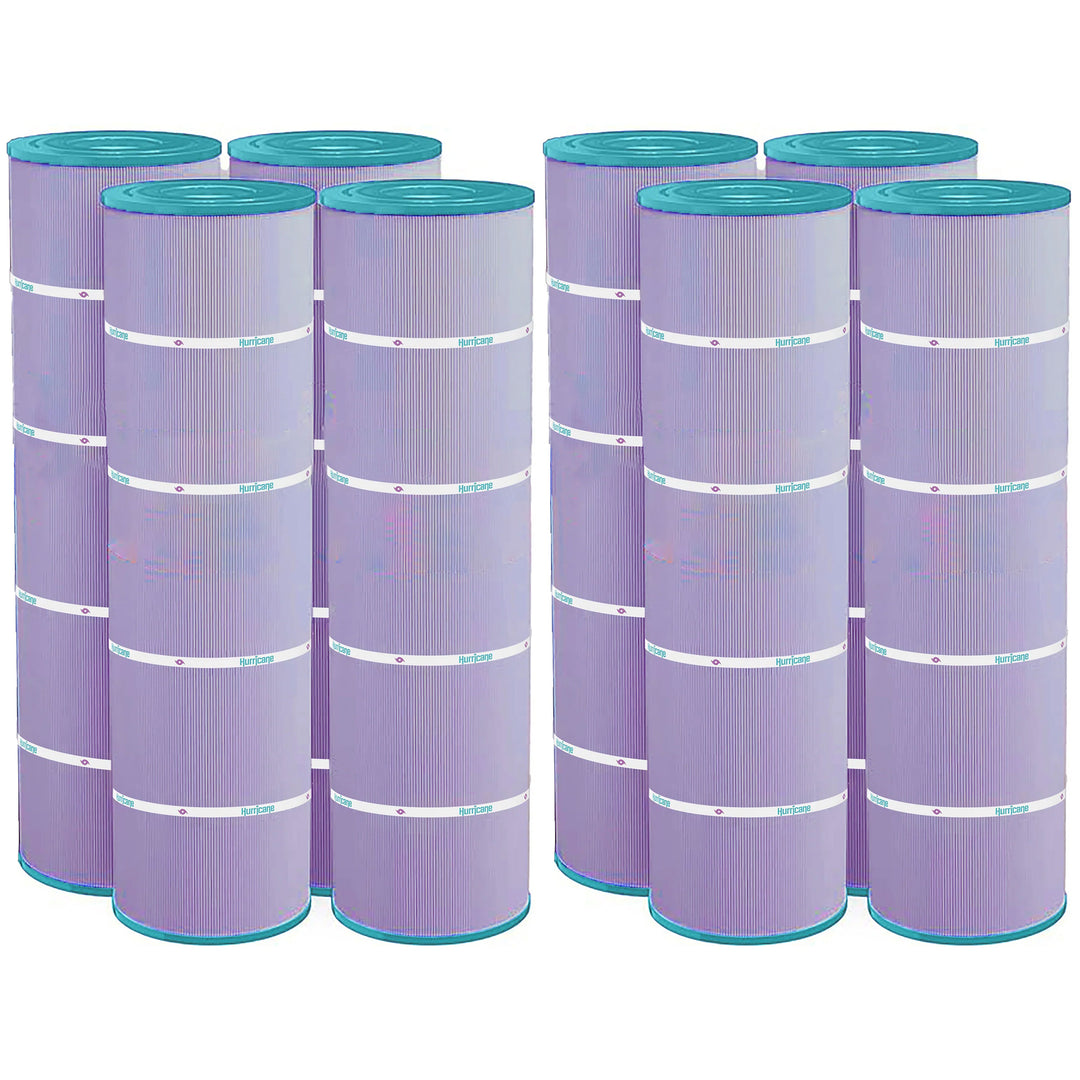 Hurricane 8 Pack HF7487-04P Platinum Purple Spa Filter Cartridge Replacement