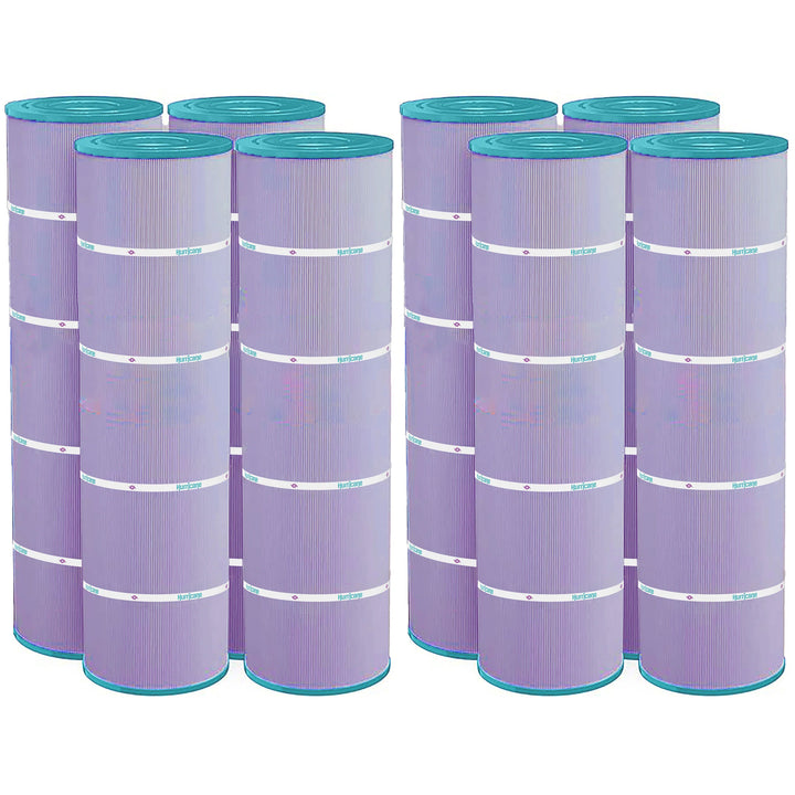 Hurricane 8 Pack HF7487-04P Platinum Purple Spa Filter Cartridge Replacement