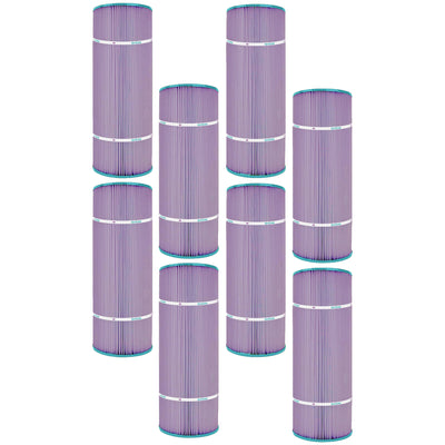 Hurricane 8 Pack HF7470-04P Platinum Purple Pool Filter Cartridge Replacement