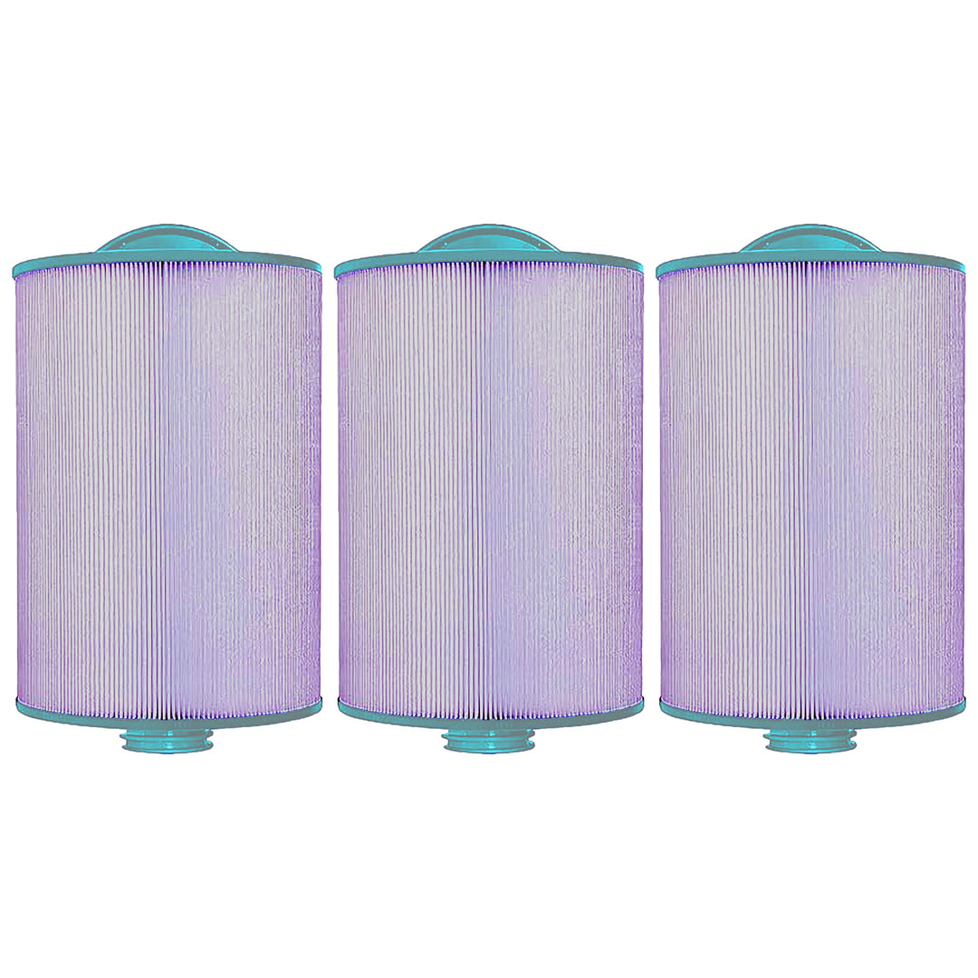 Hurricane 3 Pack HF6H940-01P Platinum Purple Spa Filter Cartridge Replacement