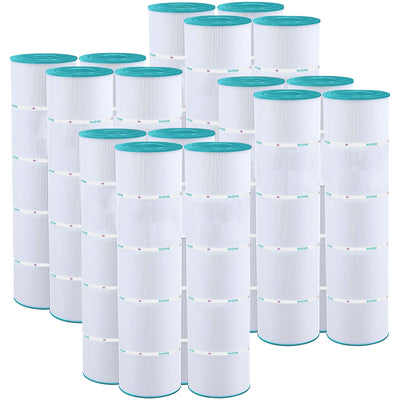 Hurricane 16 Pack HF7471-04 Advanced Pool and Spa Filter Cartridge Replacement