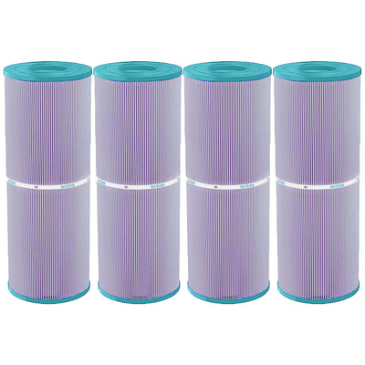 Hurricane 4 Pack HF4326-01 Platinum Purple Spa Filter Cartridge Replacement
